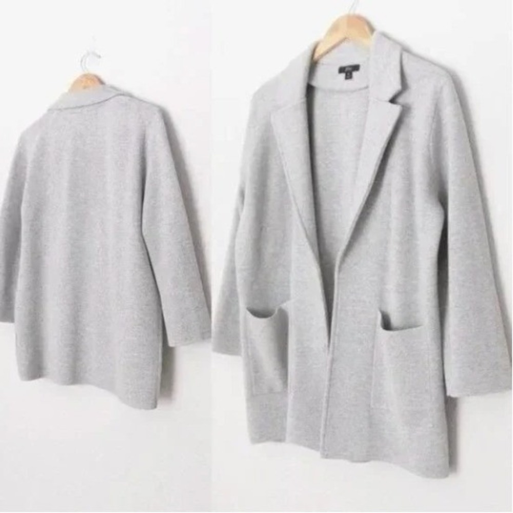 J.Crew 365 Cardigan Blazer Cotton Large